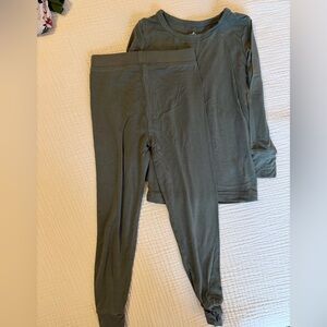 Millie and Roo Green Bamboo PJ set